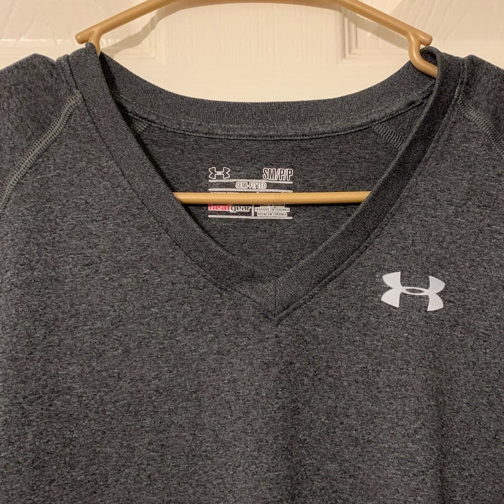 Under Armour Danskin Shirts SM Grey Purple Junior - Picture 3 of 7